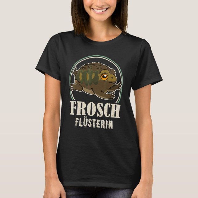 Frogs Toads Biology Biologist Humour Saying Amphib T-Shirt (Front)