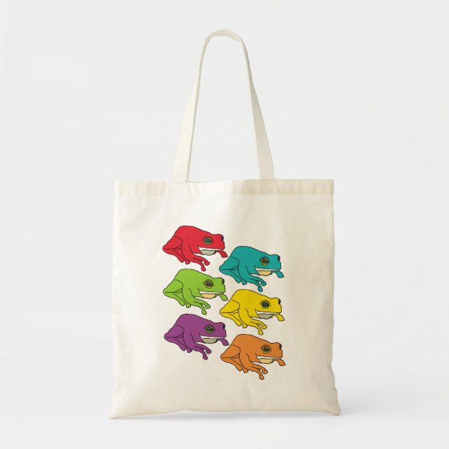 Frogs Tote Bag (Front)