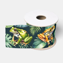 Frogs Watercolor Art 