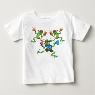 Frogs with maraccas baby T-Shirt