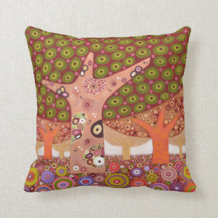 Frogspawn trees 2010 throw pillow