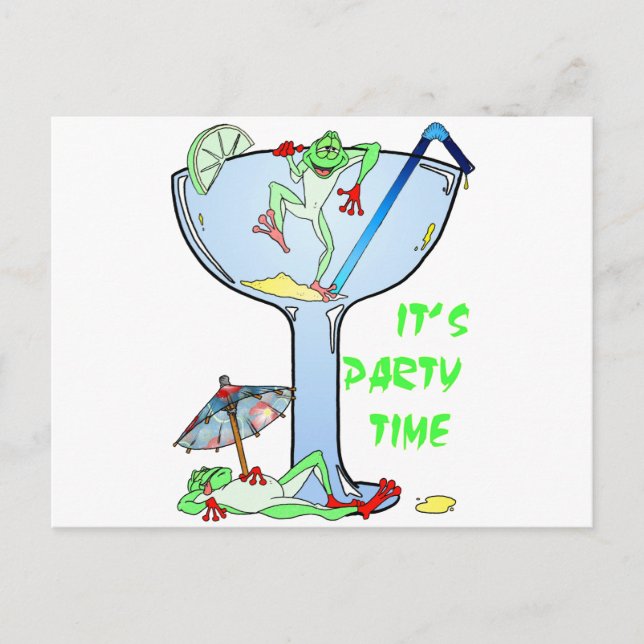 Frogtini Postcard (Front)