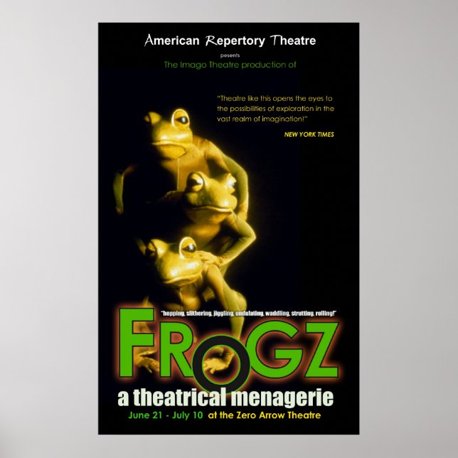 FROGZ POSTER (Front)