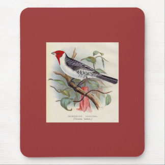 Frohawk - Dominican Cardinal Mouse Pad