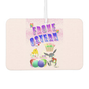 Frohe Ostern Air Freshener