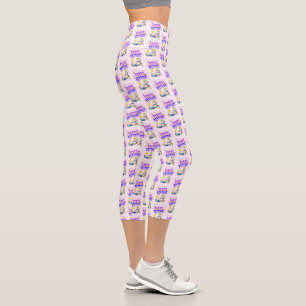 Frohe Ostern Capri Leggings