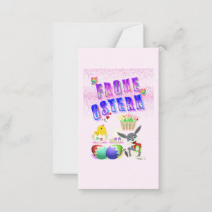 Frohe Ostern Card