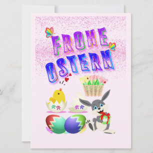 Frohe Ostern Card