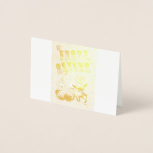 Frohe Ostern Foil Card