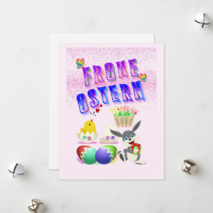 Frohe Ostern Holiday Card