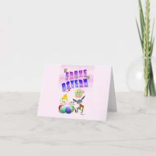 Frohe Ostern Note Card