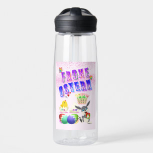 Frohe Ostern Water Bottle