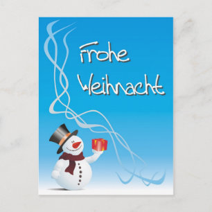 Frohe Weihnacht... / Merry Christmas Holiday Postcard