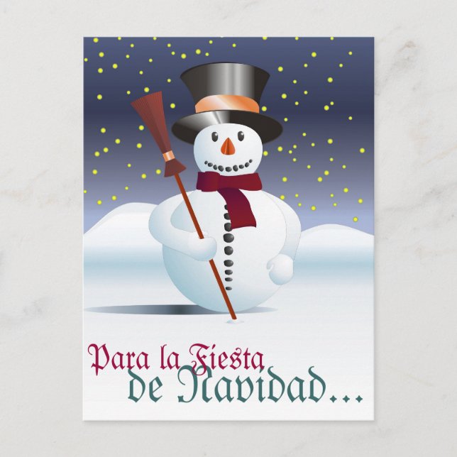 Frohe Weihnacht Postcard (Front)