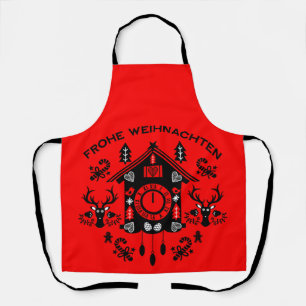 Frohe Weihnachten Apron