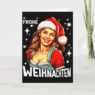 Frohe Weihnachten German Christmas Card