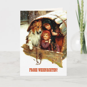 Frohe Weihnachten. German Christmas Cards