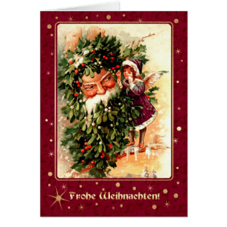 Vintage German Christmas Cards, Vintage German Christmas Greeting Cards