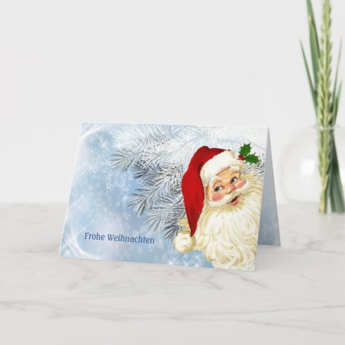 Frohe Weihnachten German Christmas Cards | Zazzle CA