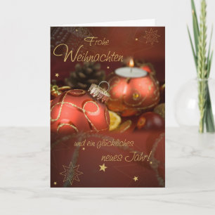 Frohe Weihnachten Holiday Card
