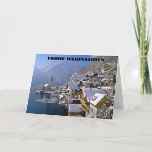 FROHE WEIHNACHTEN  (MERRY CHRISTMAS) HOLIDAY CARD
