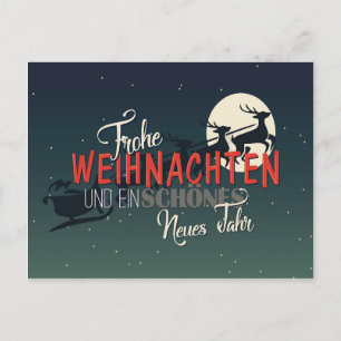 Frohe Weihnachten Postcard
