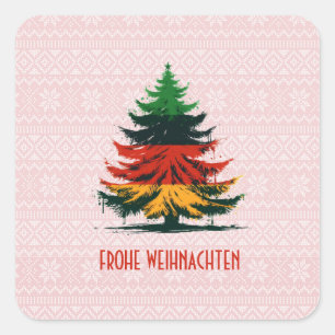 FROHE WEIHNACHTEN STICKER