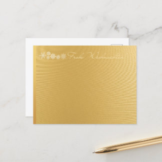 Frohe Weinachten Merry Christmas Postcard
