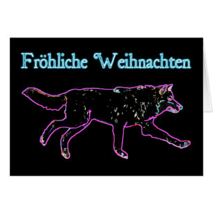 Frohliche Weihnachten - Loup électrique