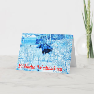 Frohliche Weihnachten - Urban Moose Holiday Card