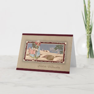 Frohliche Weihnochten Holiday Card
