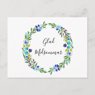 Fröhlicher Mittsommer Postcard