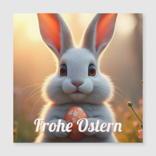 Fröhlicher Osterhase im Zauber des Frühlings