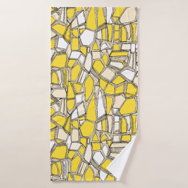 FROID de citron vert (Serviette de bain)