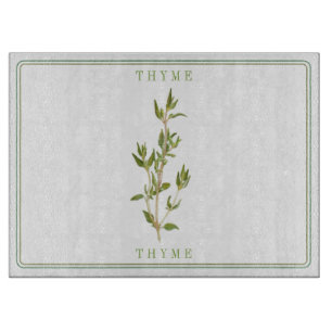 FROID THYME 15x11 Planche à découper en verre