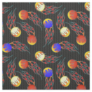 Frolf - Flaming Disc Golf Fabric