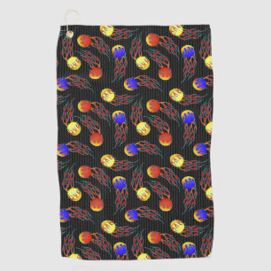 Frolf - Flaming Disc Golf   Golf Towel