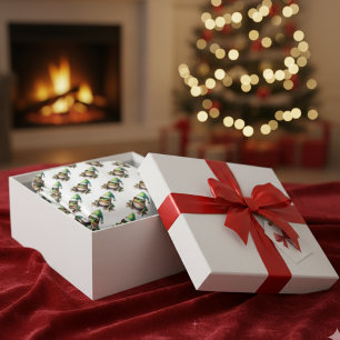 Frolic Christmas Frog  Leggings