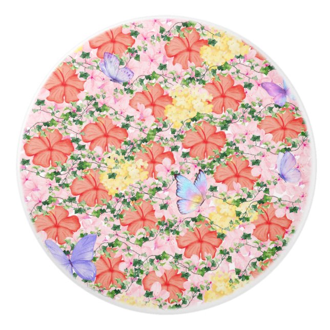 Frolicky Ceramic Knob (Front)