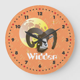 From 21 March to 20 April Large Clock