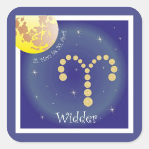 From 21 March to 20 April sticker