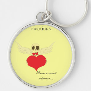 From a secret admirer...keychain by P.O.S.H.Inks Keychain