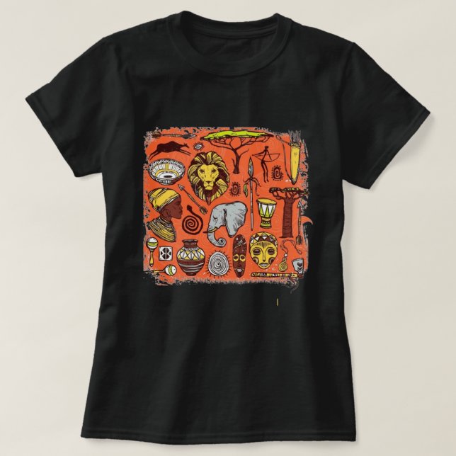 From Africa Women's T-Shirt (Design devant)