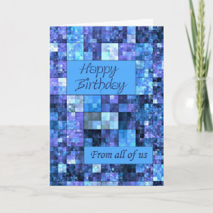 From all of us, a Birthday card