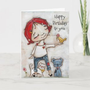 From all of us - Birthday Card