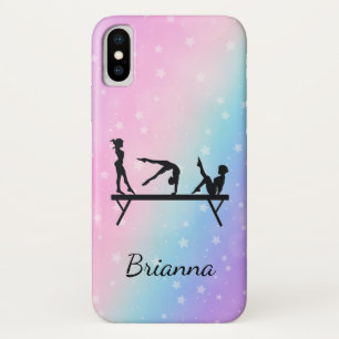 From Beam to Phone Personalized Gymnastics Case-Mate iPhone Case