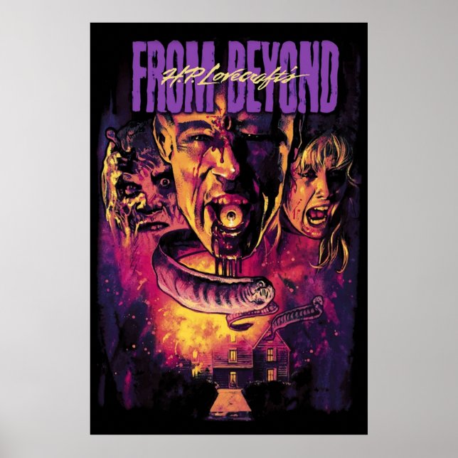 From Beyond 1986 Poster (Front)