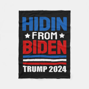 From Biden Kids Men Funny Anti Joe Biden Trump 202 Fleece Blanket
