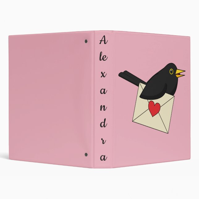 From Blackbird with Love | Add Your Text   Binder (Background)