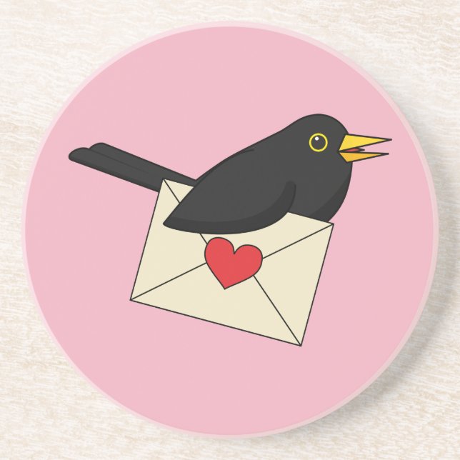 From Blackbird with Love Coaster (Front)